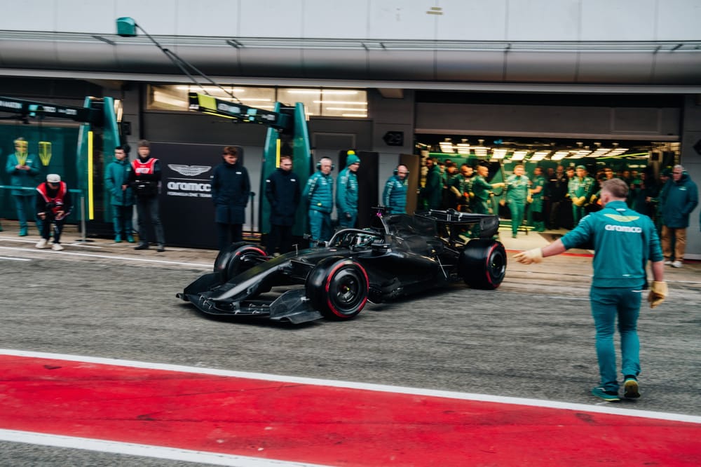 Aston Martin's 2026 F1 car finally debuts in last hour of day four