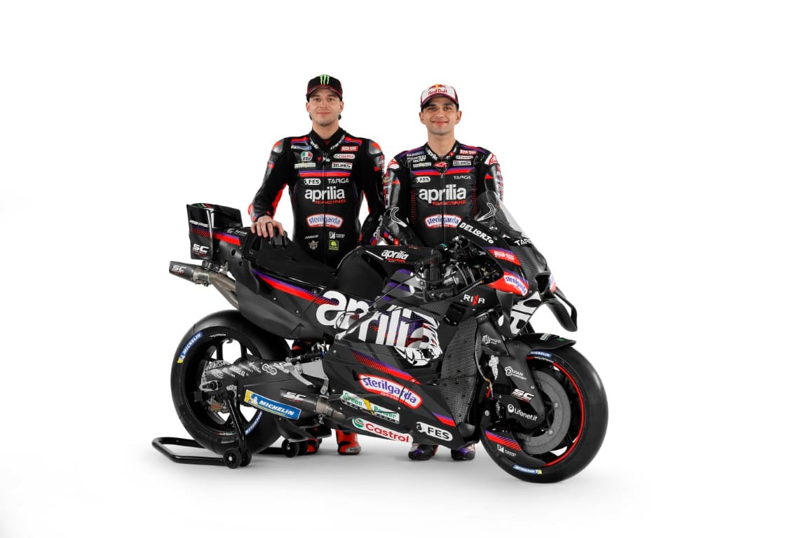 Marco Bezzecchi and Jorge Martin, Aprilia, MotoGP