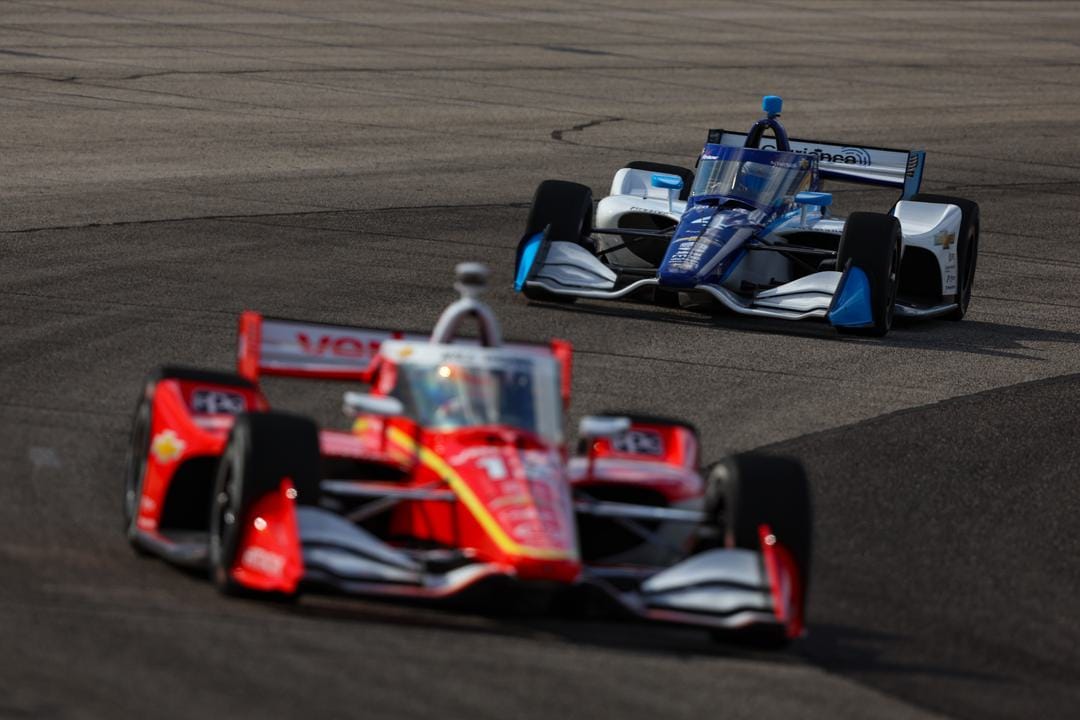 Will Power and David Malukas, IndyCar