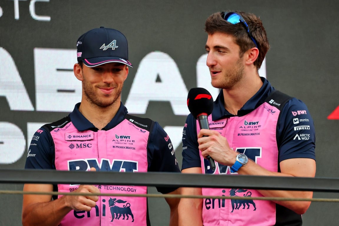 Pierre Gasly and Jack Doohan, Alpine, F1