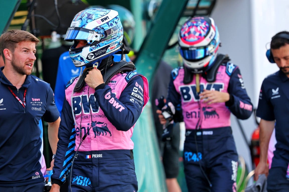 Pierre Gasly and Franco Colapinto, Alpine, F1
