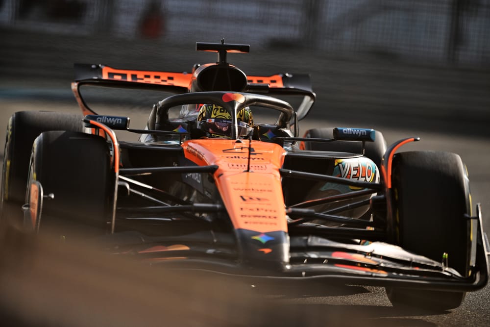 Why Norris can't use #1 just yet