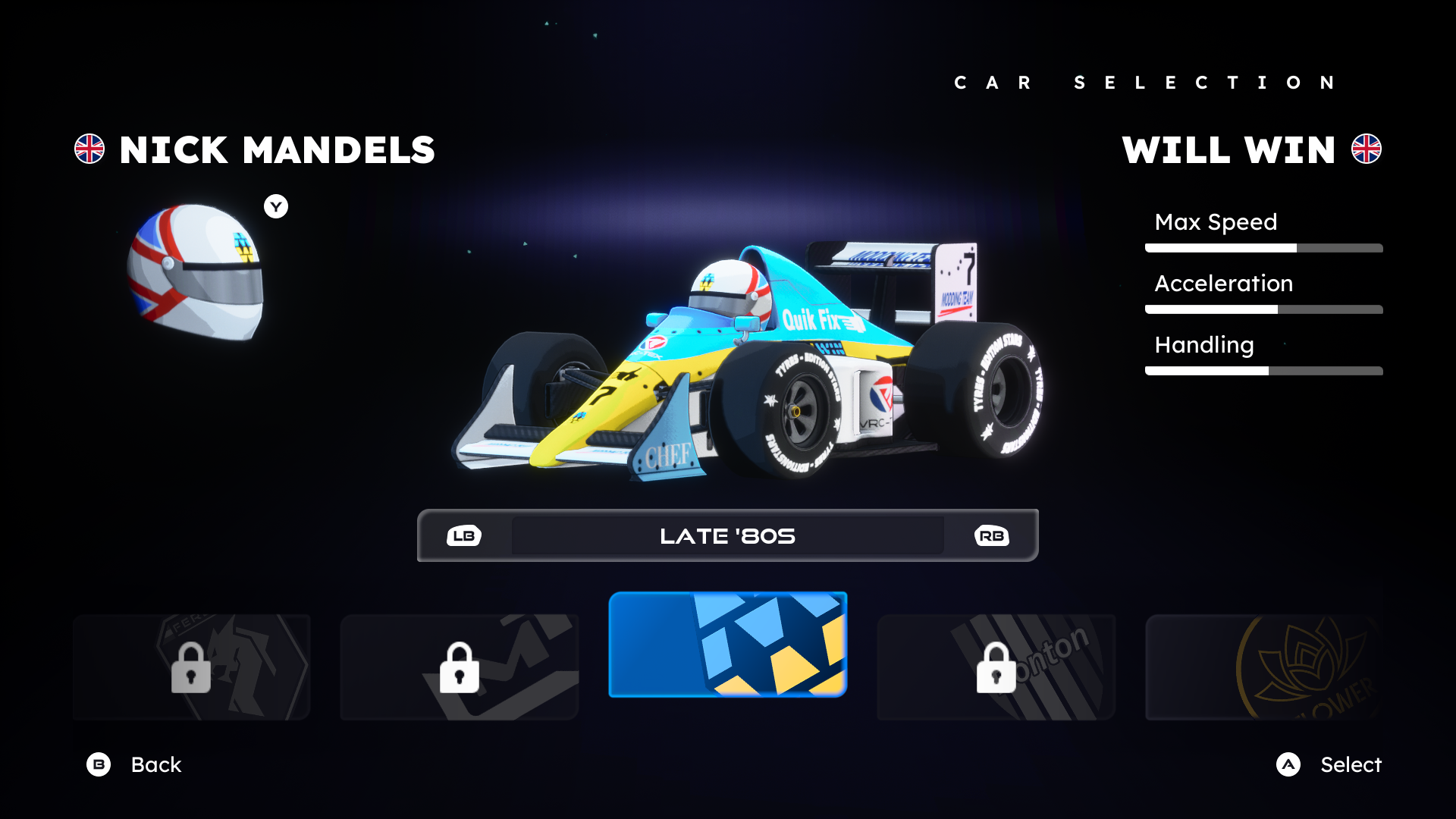 Formula Legends
